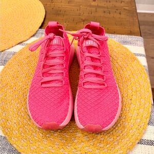 NOBULL Bright Pink Women's Mesh Training Sneakers